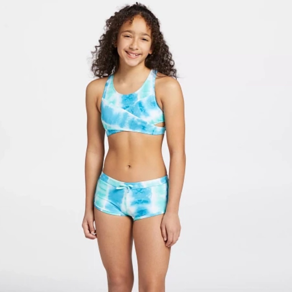 3 piece DSG Blue swim set